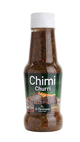 Salsa de Chimichurri de Argentina, 300 ml - Chimichurri LA PARMESANA 300ml