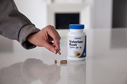 Nutricost NTC208101 Valerian Root Capsules (1000Mg Per Serving) 120 Capsules - 4,000Mg Equivalent Per Serving (4:1 Extract), Vegetarian Caps thumb #4