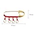 5pcs Brooch Newborn Safety Pin Newborn Nappy Pin Baby Clothes Pin Small Clothing Pin Infant Clothes Safety Pin Fixing Safety Pin Safe Locking Closures Pin Nappy Fix Pin Diaper Pin