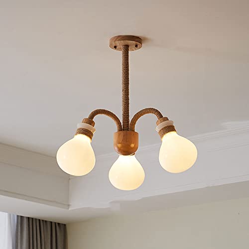 Suspension pendante rustique pour remplacer un plafonnier sans charme ni éclat
