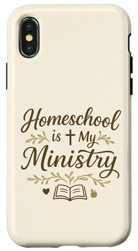 HomesSchool Mom Ministry Faith Christian Teaching Proud X}zP[X iPhone X/XS p