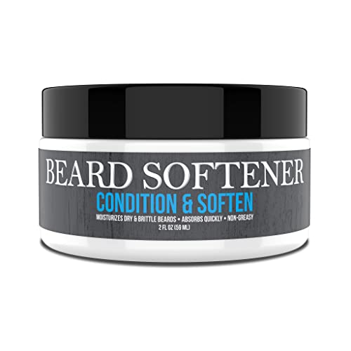 Uncle Jimmy Beard Softener, Conditioning Balm for Men | Hydrates, Smooths, Adds Shine & Tames Flyaway Hair | Made With Shea Butter, Honey 2 Fl Oz - Image 4