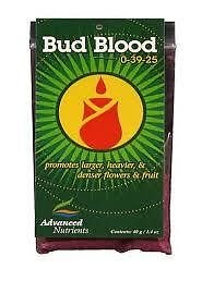 Advanced Nutrients -Bud Blood Powder 300G Hidroponía Nuevo