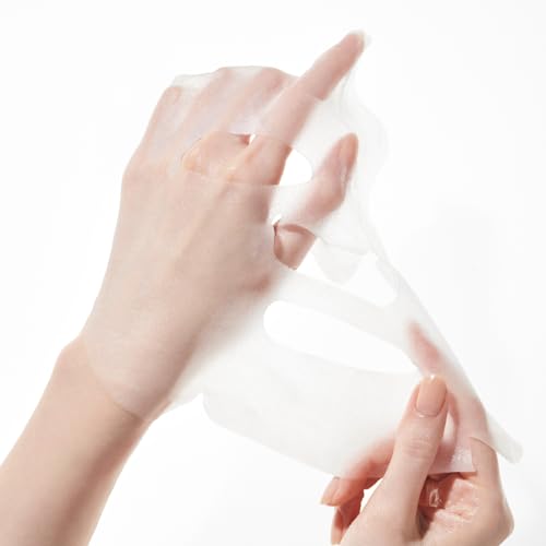 Cell Fusion C Post Alpha First Cooling Mask 5ea with Glacial Water & Panthenol, Hydrating and Plumping Korean Sheet Mask for Sensitive, Dry Skin