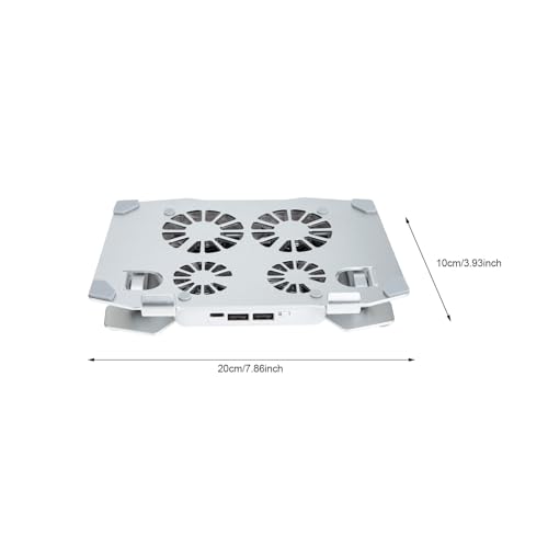 Éviter Surchauffe Ordinateur Portable avec ce Support Ventilé Hauteur Réglable - 2
