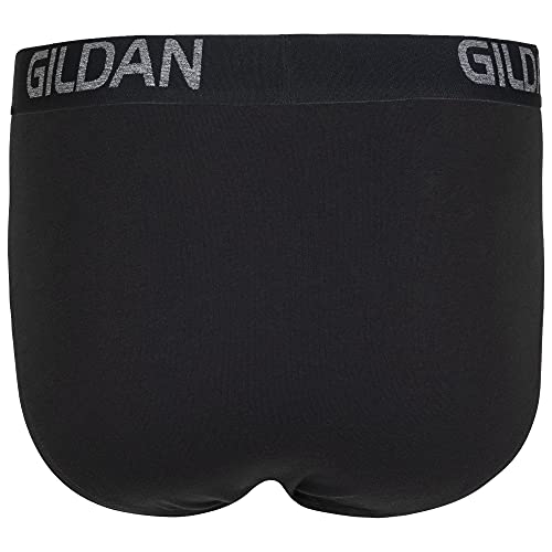 Gildan Men's Underwear Cotton Stretch Briefs, 5-Pack, Black Soot/Heather Dark Grey/Grey Flannel, Large - image 6