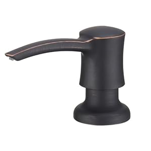 Zexzen Eingebauter Seifenspender Küchenspüle Bronze 325 ml