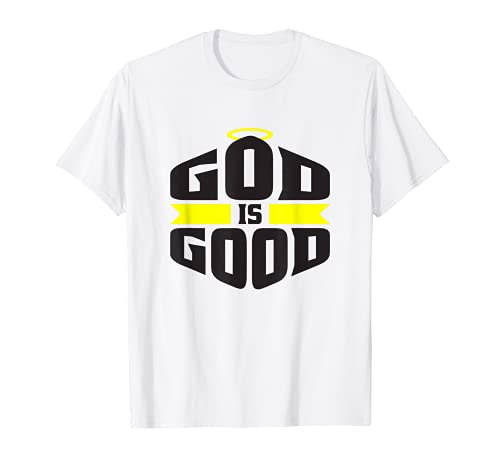 Dios es bueno Halo Christian Camiseta
