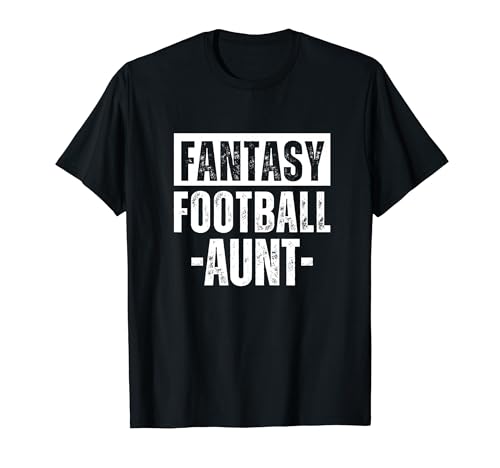 Fantasy Football Player Aunt Matching Camiseta
