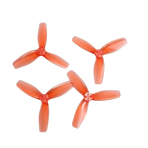 Hélice 3 pales 3x2.4 T-Mount 1.5mm haute précision en polycarbonate renforcé pour micro FPV