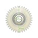 Frdhee E Bike Motor Gear Clutch Kit, 36T Planetary Nylon Gears Electric Bicycle Accessories for Bafang Electric Bicycle 500W 750W, Replacement for Bafang Motor Metal Solid Gear