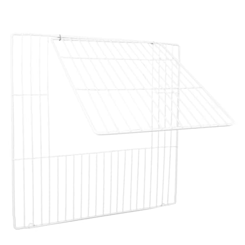 Toddmomy DIY Pet Cage Door Pet Screen Door for Dog Puppy Gate Dog Gate Easy Install