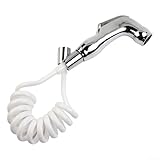 Besttoolifes Handbrause, Bidet-Duschkopf, PU und verchromt für Widerstand, 150...