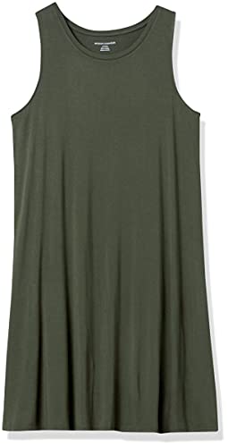 Image of Amazon Essentials Women's Summer Tank Swing Mini Dress (Available in Plus Size)