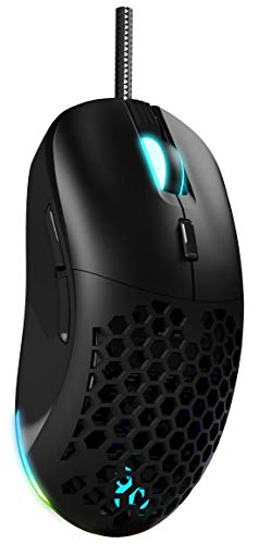 Newskill-Arakne-Tournament-Raton-RGB-Profesional-Gaming-16000-dpi-Peso-Customizable-Botones-Laterales-y-Cubierta-Superior-Modular-Negro