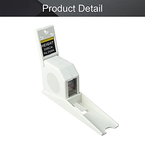 Metro de altura blanco para pared 200 cm miniatura 4