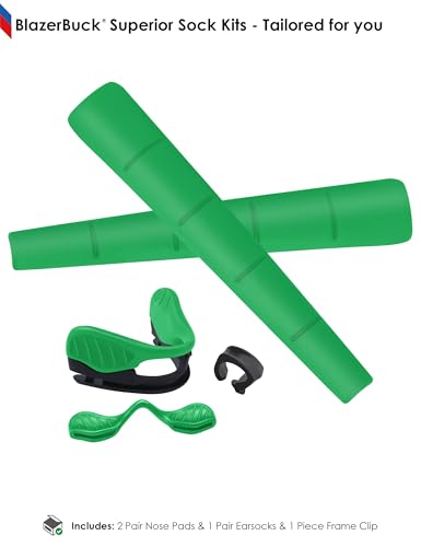Image of BLAZERBUCK Replacement Earsocks & Nosepieces & Frame Clip for Oakley M Frame 2.0 Strike