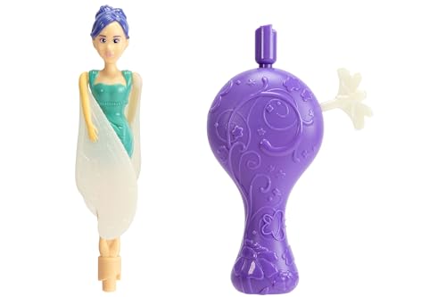 Muñeca mágica voladora con alas móviles y luz 14 cm miniatura 2