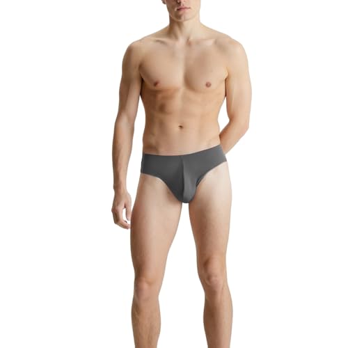 Calzoncillos sin costuras para hombre elásticos e invisibles de tejido liso