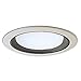 Nora Lighting NTM-46BZ Regressed Drop Opal Lens, Bronze Metal Baffle
