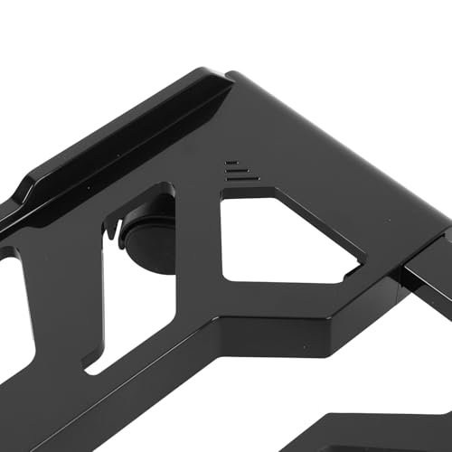 Soporte Móvil Ajustable para CPU, Soporte para Torre de PC de ABS con 4 Ruedas con Freno, Ancho de 20 a 28 cm, Capacidad de 32 kg, Barandillas Protectoras para Casos de Computadora de Escritorio para Oficina en Casa miniatura 6