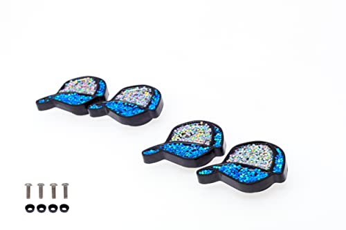 Image of FD&D Multiple Use Shining Screw Cap, Blue Sport Cap Pattern with M6 Machine Screw