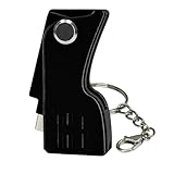 HOLDTAG Housse pour Yubikey avec Porte clés et Adaptateurs compatibles avec YubiKey 5 NFC et 5C NFC, Protection Antichoc, Étui Yubico, Cover | Coque Boîtier (Ne Comprend Pas la Clé de Sécurité