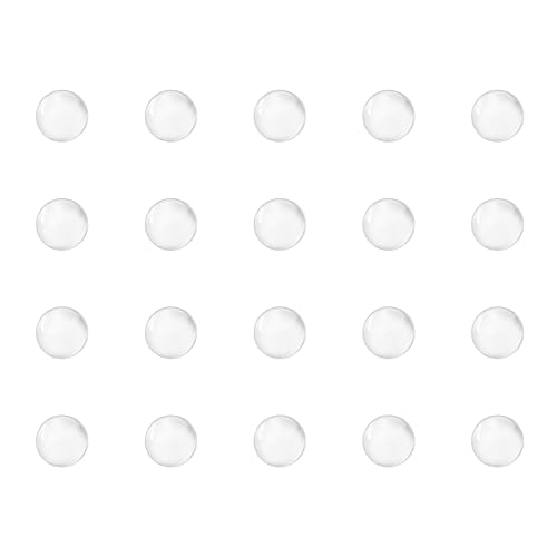 uxcell 3mm Solid Round Clear Glass Ball Boiling Stones Soda Lime Glass Beads 500pcs