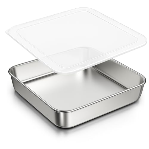 304 Stainless Steel 8x8 Baking Pan