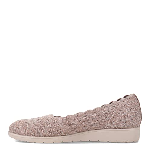 Skechers Skechers Women's Cleo Flex Wedge - Endearment, Taupe, 7 M