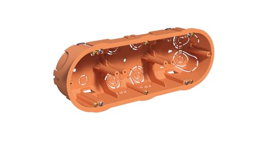 Famatel 3257 - Caja mecanismo triple para pared hueca