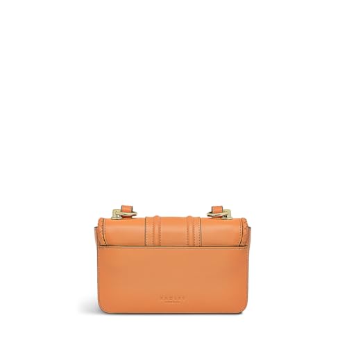 HANLEY CLOSE - WEAVE MINI FLAPOVER CROSSBODY APRICOT2