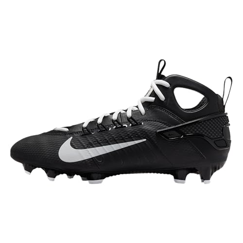 Image of Nike Huarache 9 Elite Mid Lacrosse Cleats
