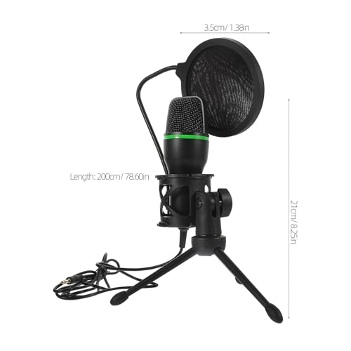 Microphone Gaming Condensateur USB GARVALON Kit Micro PC