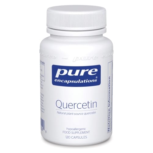 Pure Encapsulations Quercetin 250mg - Natural Plant-Source Pure Quercetin Supplement - Promotes Immune Support Cardiometabolic Health and Overall Cellular Health - 120 Vegetarian Capsules