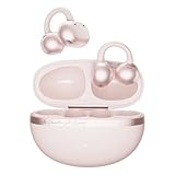 QCY Crossky C50 Clip On Earbuds Open Ear Wireless Bluetooth 6.0 Headphones with 4 Mic, 35H Playtime Ear Cuff Earbuds Comfortable for Running/Fintness, IPX5 Waterproof, Ultra Lightweight