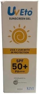 Uveto Sunscreen gel SPF50 60M Price In India