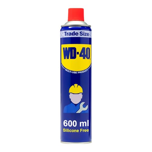 WD-40 Multi-Use Spray Can 600ml: The Ultimate Lubricant, Rust Protector and Penetrant, a Workshop Essential