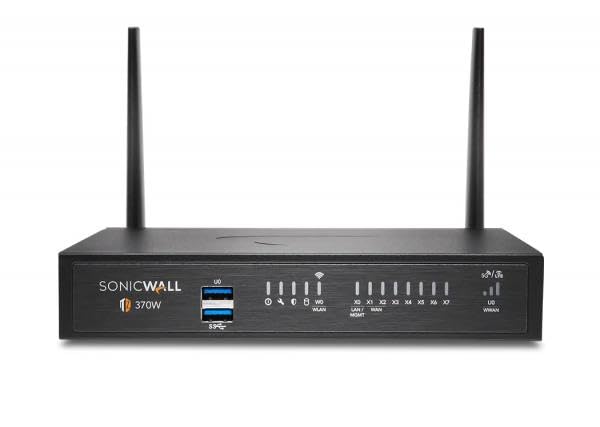 Image of SonicWall TZ370 TradeUp | 3YR Advanced Edition | TZ370 Gen7 Firewall with 3 Year APSS and 1 Year Cloud Secure Edge | Advanced SMB Appliance with SD-WAN and Threat Defense (03-SSC-3004)