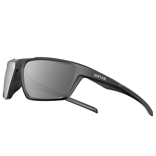 KAPVOE Gafas Deportivas Polarizadas Alta Definición lente Alto Contraste Para Hombres Mujeres Ciclismo Pesca Golf Conducción Béisbol 06 Cover