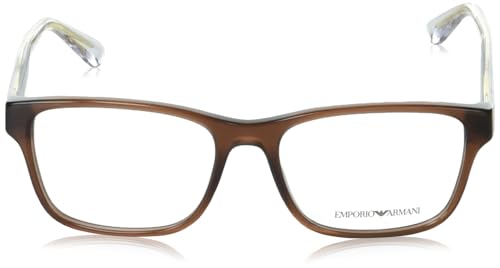Image of Emporio Armani mens Ea3239 Rectangular Prescription Eyewear Frames