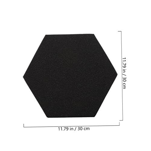Paneles acústicos hexagonales de alta densidad ignífugos 6-Pack Toddmomy para aislamiento y reducción de ruido miniatura 4