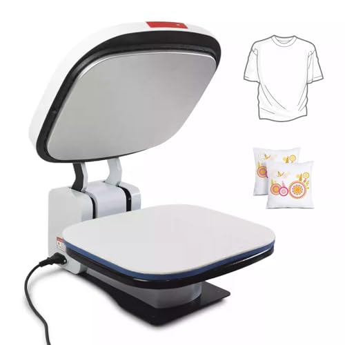 Máquina termo transfer para camisetas 15x12 pulg miniatura 1