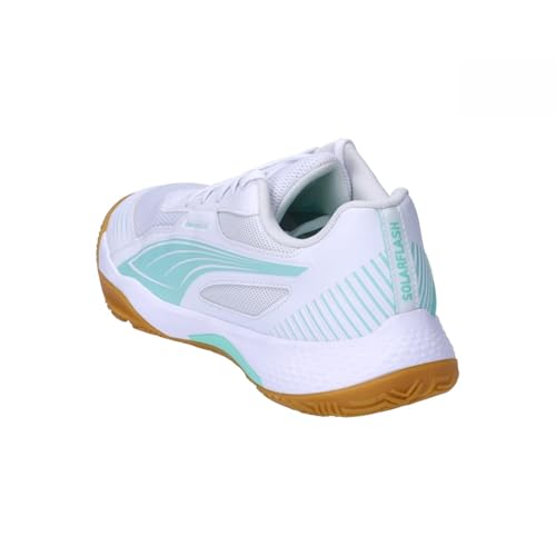 PUMA Unisex Solarflash Iii W+ salon spor ayakkabısı, Puma Beyaz Elektrikli Nane, 42 EU