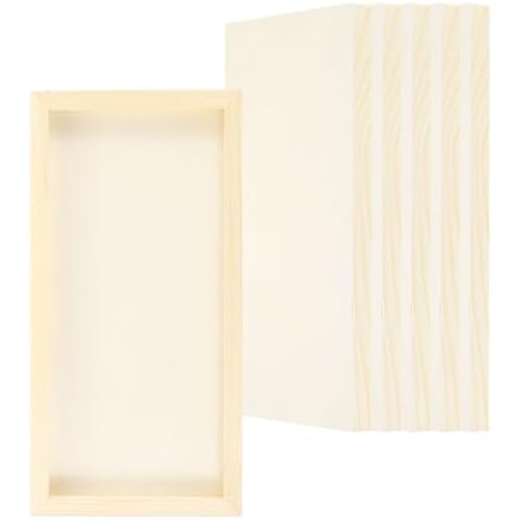 PATIKIL 6"x12" Wood Panels for Art Cover