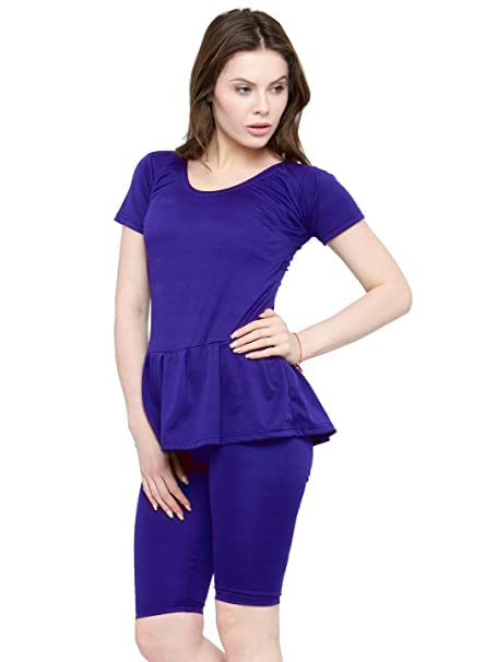 rzlecort Sports Swimsuit/Swimming Costume ONE Piece Frock Style for Women and Girls-picture-45