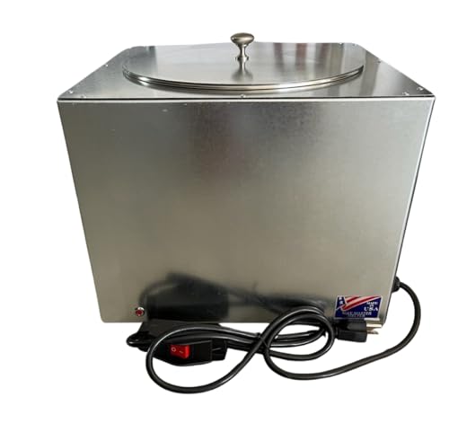 Wax Melter for Candle Making, Stainless Steel Tank for Wax Melting 3.25 Gallon Capacity of Melted Wax, This Professional Melter for Any Candle Making Business! Made in USA