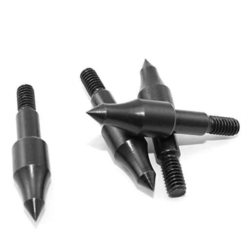 Lind Kitchen 12Pcs 7.6Mm Archery Target Practice Hunting Arrow Tips, Grain Archery Field Points Practice Field Tip For Recurve, Compound Bow Crossbow, 100 Grain #TOP2