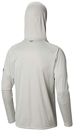Columbia Men's Pfg Terminal Tackle Heather Hoodie, Breathable, Uv Sun Protection X-Large #TOP3
