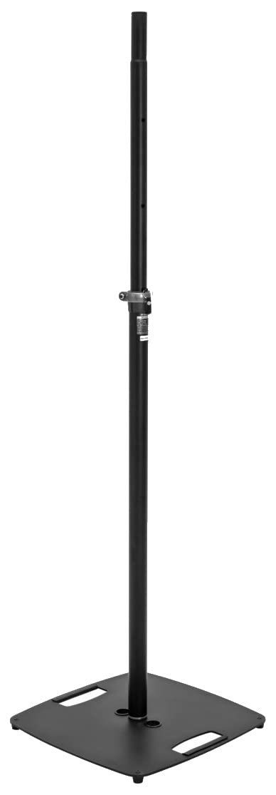 OMNITRONIC BPS-2 Boxenhochständer schwarz | Boxen- und Lichtstativ mit Bodenplatte, von 110-200 cm verstellbar und bis 18 kg belastbar